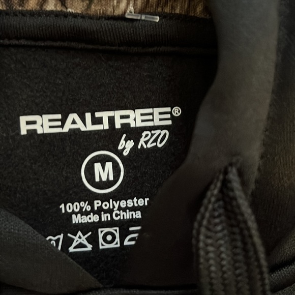 NEW real tree black and pink hoodie - Picture 2 of 4